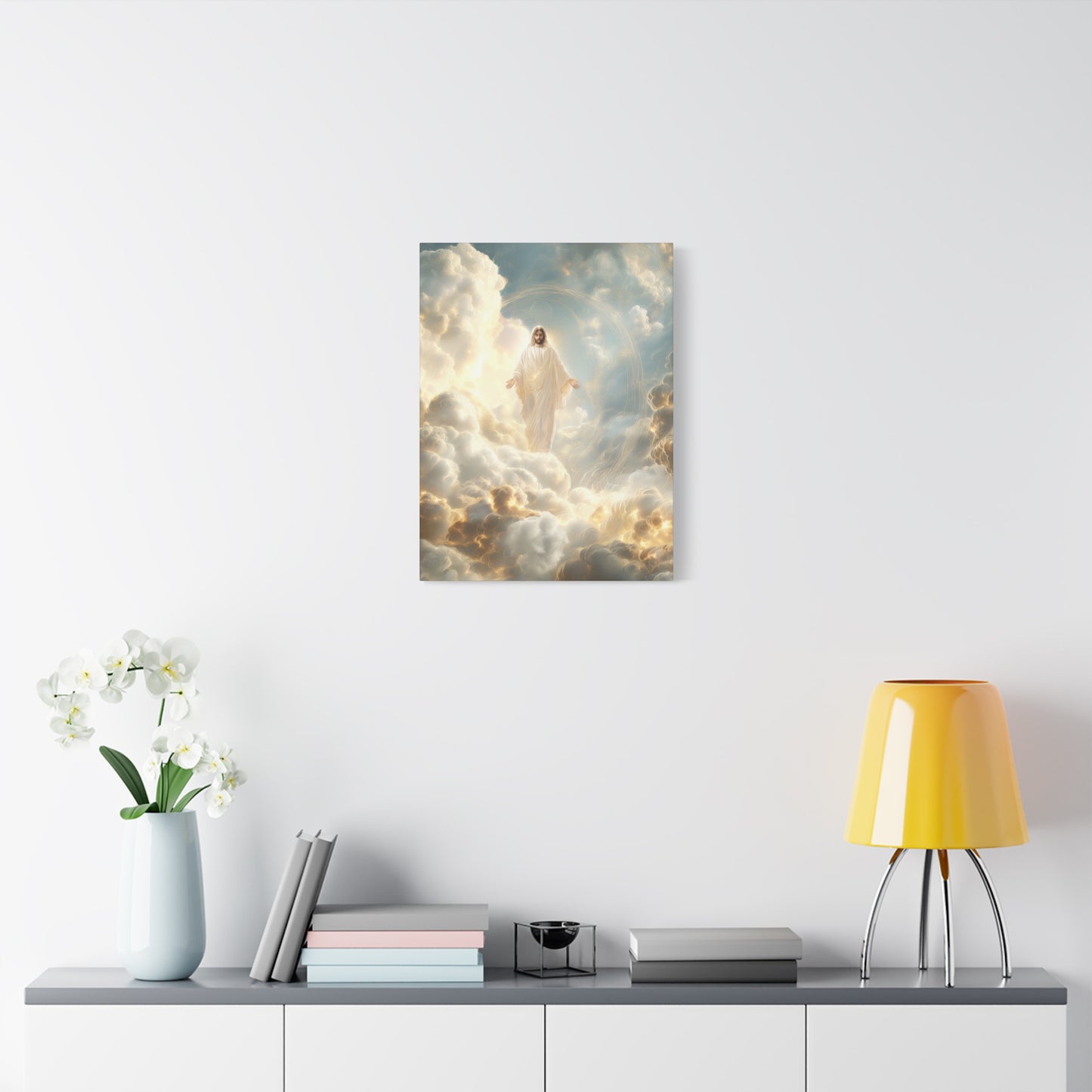 Jesus Light of the World - Canvas and Poster, Jesus Light, Religious Home Decor, Faith-Based Gift, Spiritual Artwork, Christian Wall Decor