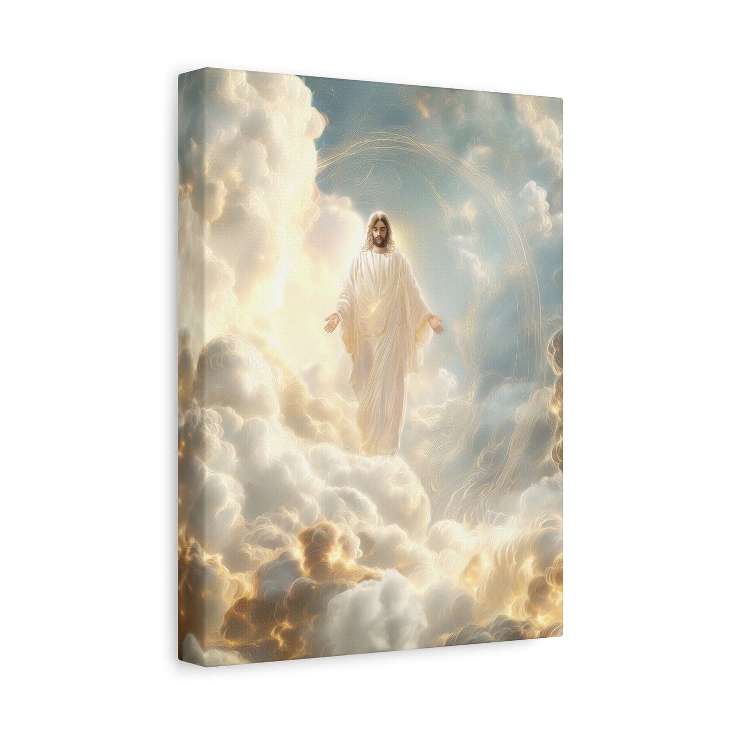 Jesus Light of the World - Canvas and Poster, Jesus Light, Religious Home Decor, Faith-Based Gift, Spiritual Artwork, Christian Wall Decor