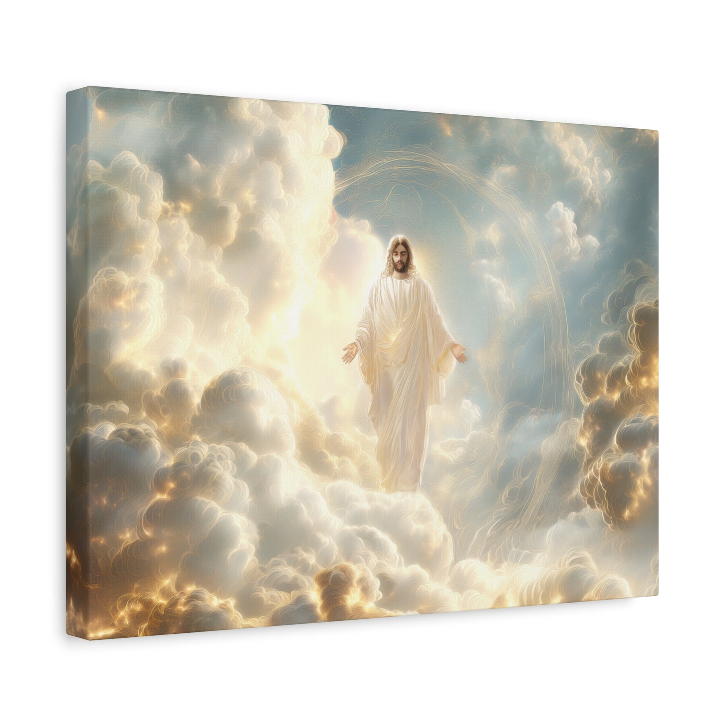 Jesus Light of the World - Canvas and Poster, Jesus Light, Religious Home Decor, Faith-Based Gift, Spiritual Artwork, Christian Wall Decor