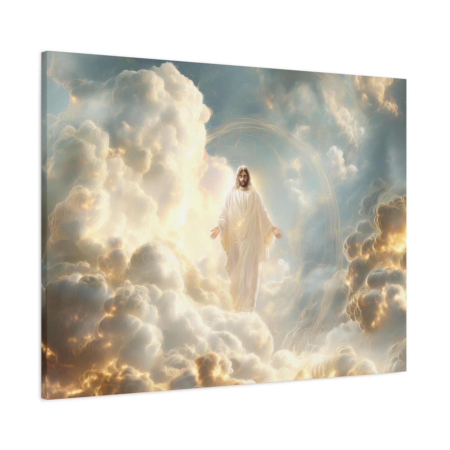 Jesus Light of the World - Canvas and Poster, Jesus Light, Religious Home Decor, Faith-Based Gift, Spiritual Artwork, Christian Wall Decor