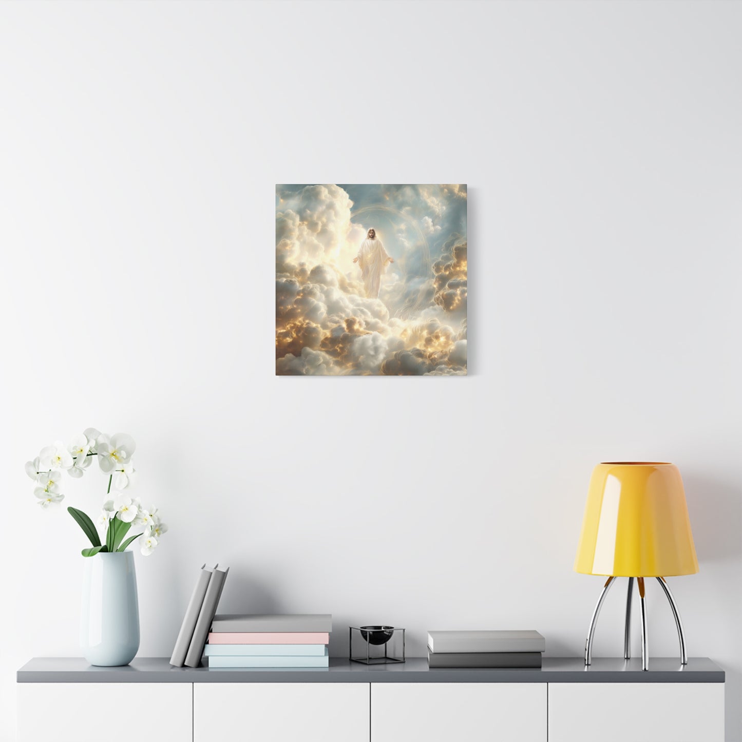 Jesus Light of the World - Canvas and Poster, Jesus Light, Religious Home Decor, Faith-Based Gift, Spiritual Artwork, Christian Wall Decor