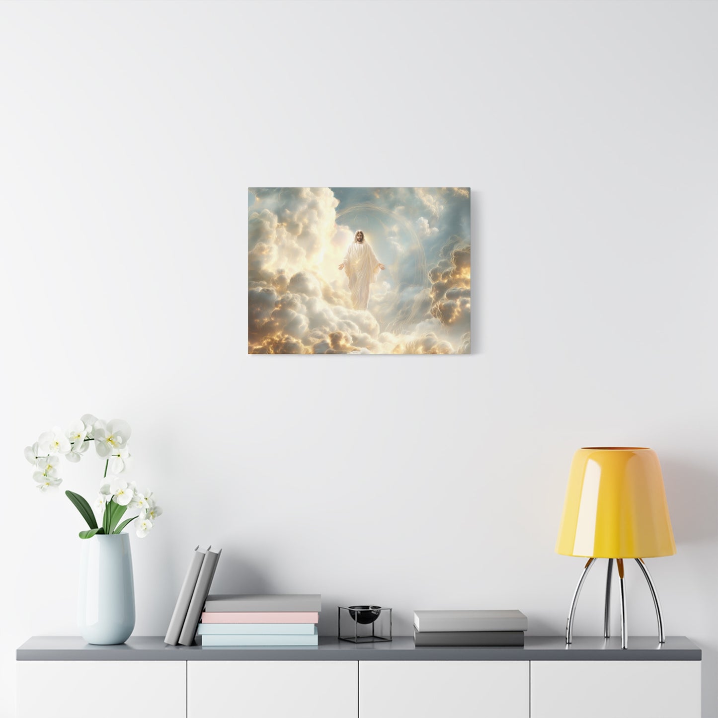 Jesus Light of the World - Canvas and Poster, Jesus Light, Religious Home Decor, Faith-Based Gift, Spiritual Artwork, Christian Wall Decor
