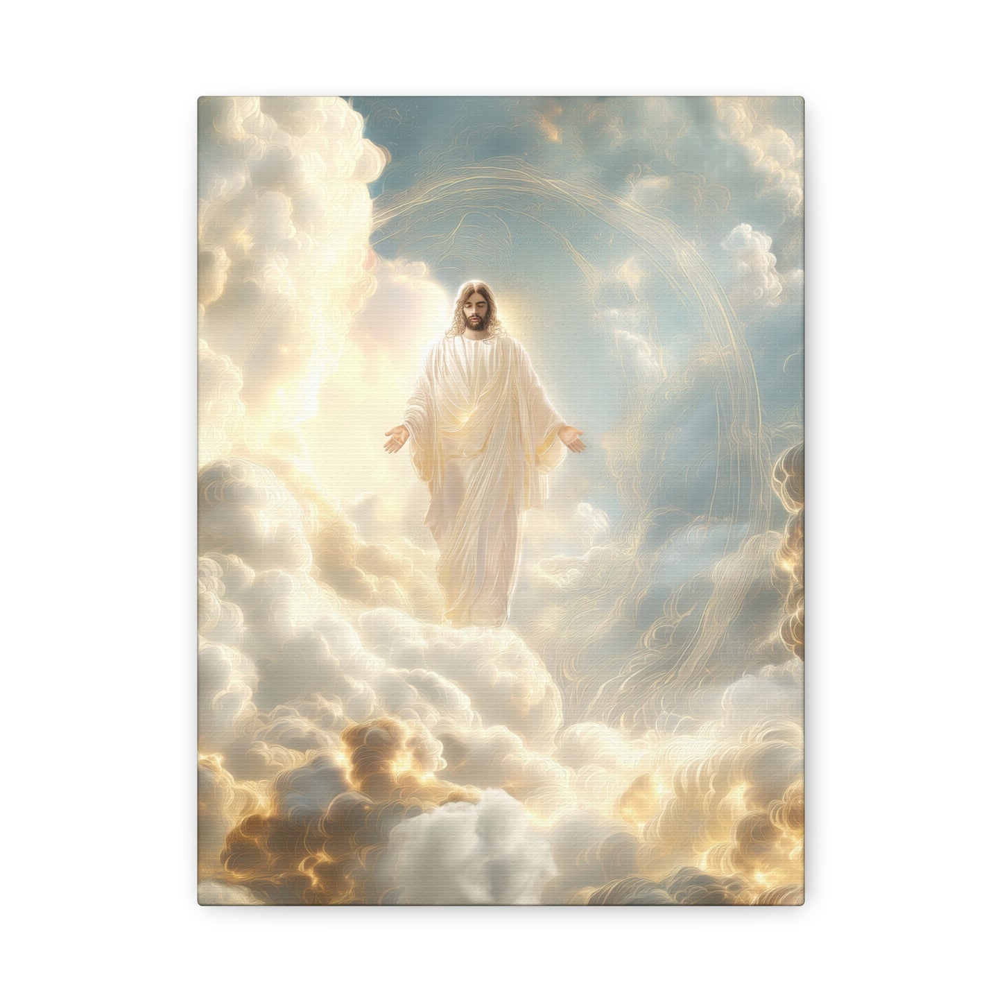 Jesus Light of the World - Canvas and Poster, Jesus Light, Religious Home Decor, Faith-Based Gift, Spiritual Artwork, Christian Wall Decor