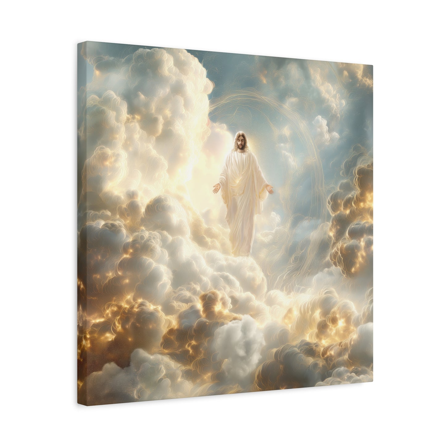 Jesus Light of the World - Canvas and Poster, Jesus Light, Religious Home Decor, Faith-Based Gift, Spiritual Artwork, Christian Wall Decor