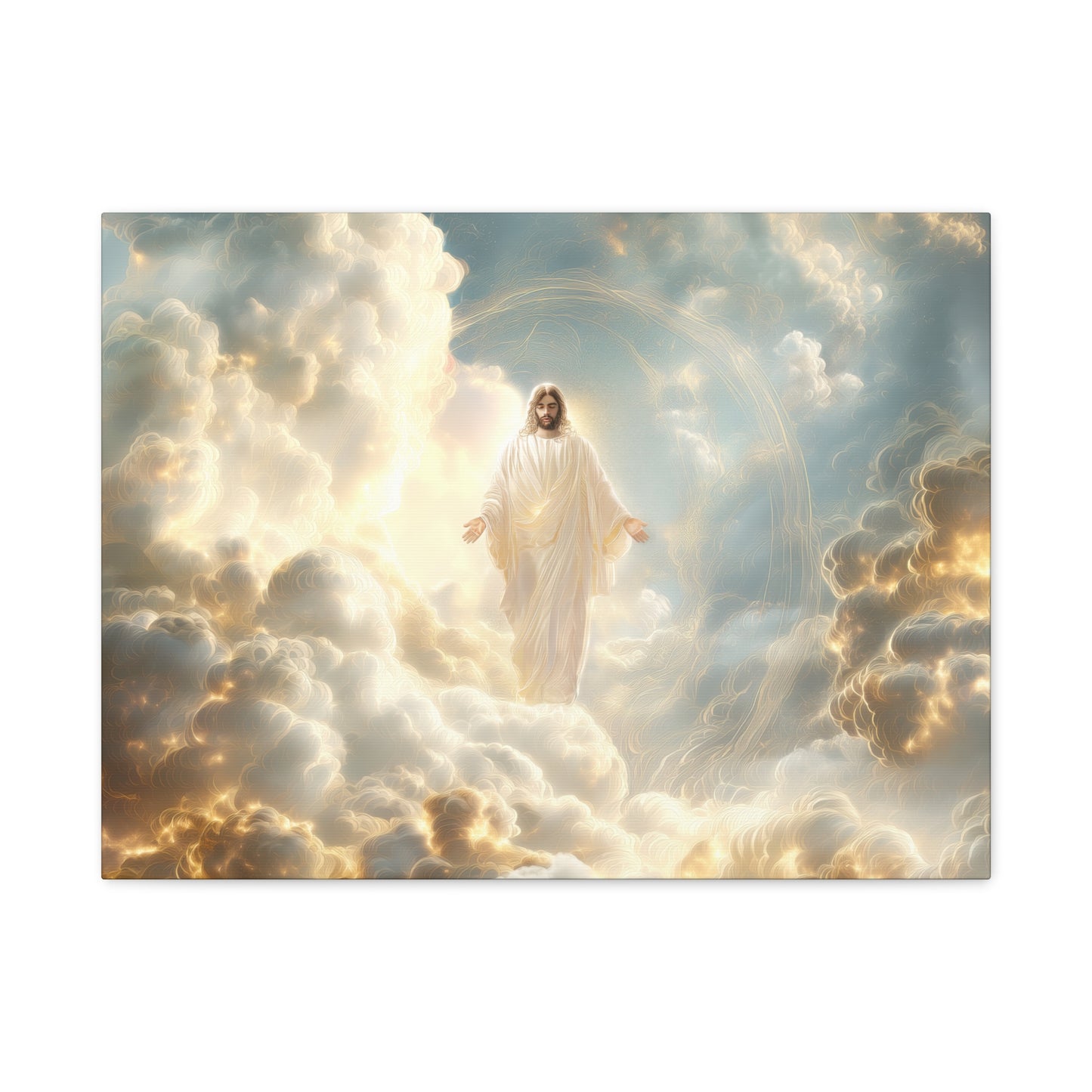 Jesus Light of the World - Canvas and Poster, Jesus Light, Religious Home Decor, Faith-Based Gift, Spiritual Artwork, Christian Wall Decor