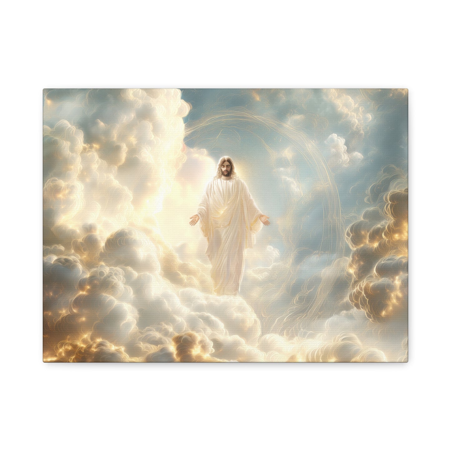 Jesus Light of the World - Canvas and Poster, Jesus Light, Religious Home Decor, Faith-Based Gift, Spiritual Artwork, Christian Wall Decor