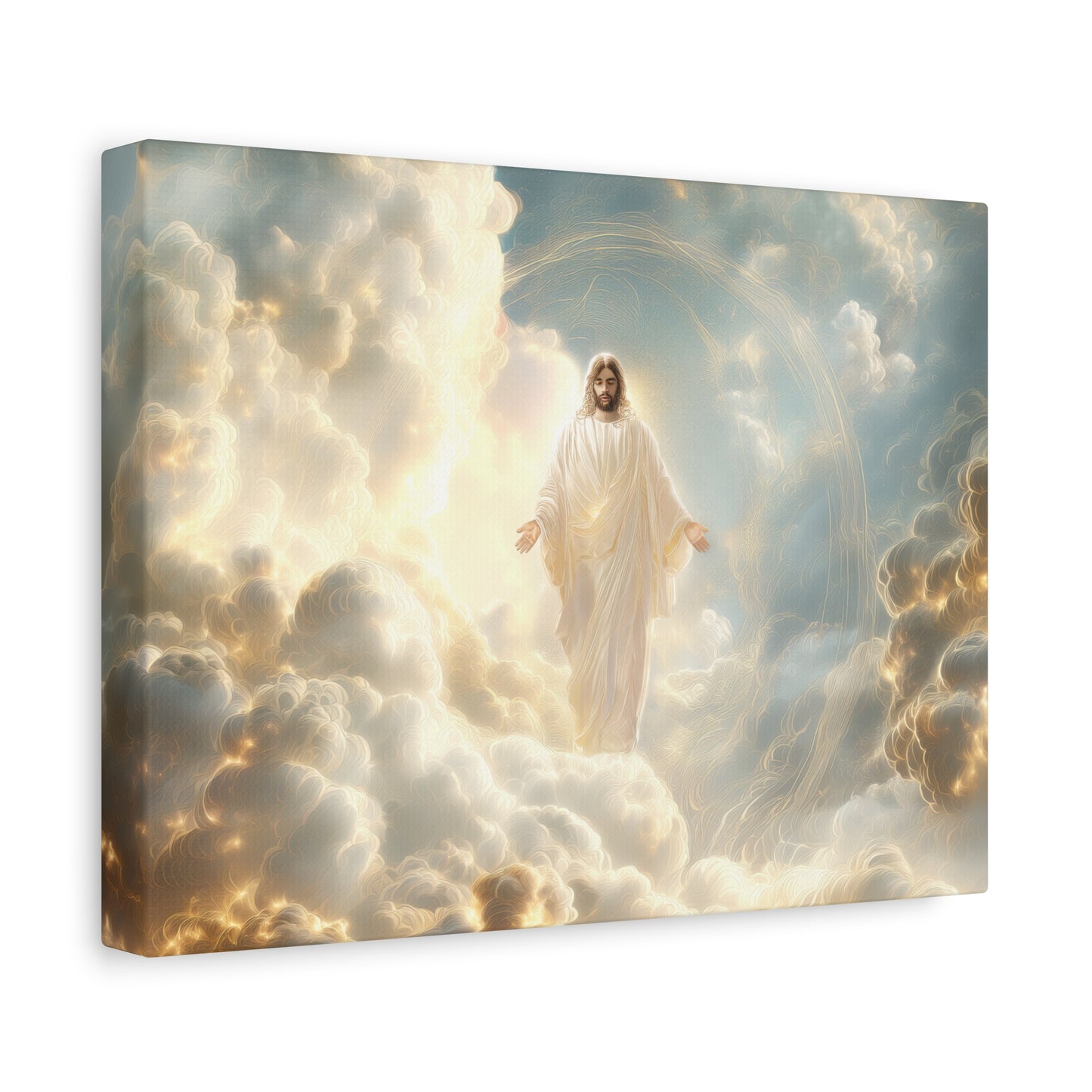 Jesus Light of the World - Canvas and Poster, Jesus Light, Religious Home Decor, Faith-Based Gift, Spiritual Artwork, Christian Wall Decor