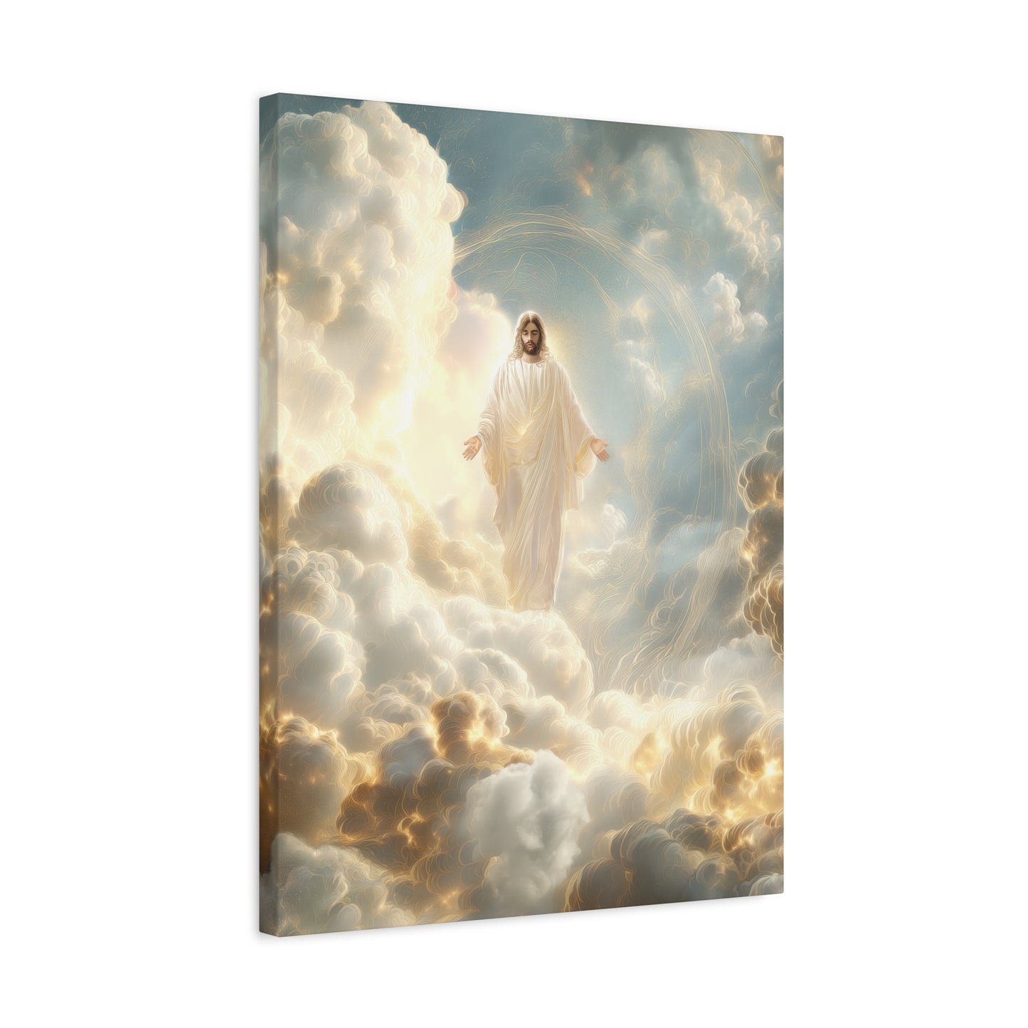 Jesus Light of the World - Canvas and Poster, Jesus Light, Religious Home Decor, Faith-Based Gift, Spiritual Artwork, Christian Wall Decor