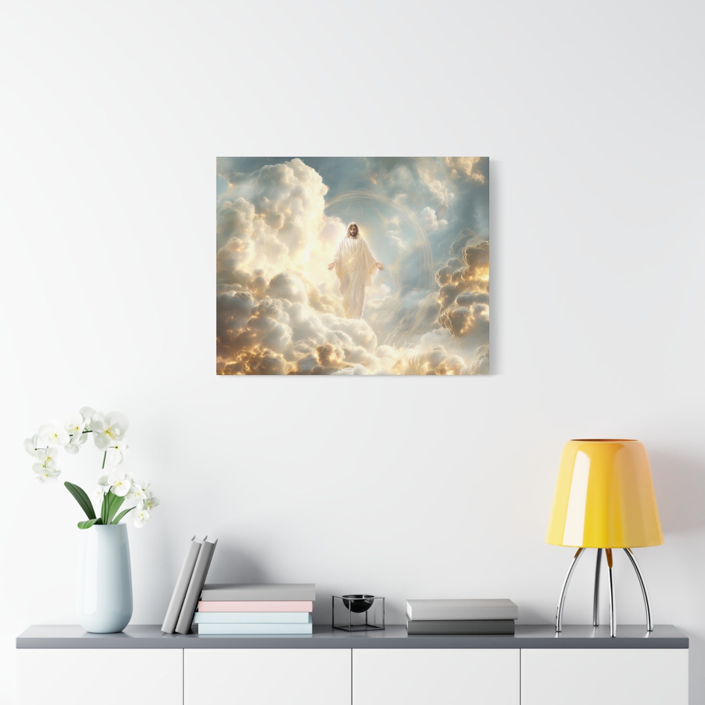 Jesus Light of the World - Canvas and Poster, Jesus Light, Religious Home Decor, Faith-Based Gift, Spiritual Artwork, Christian Wall Decor