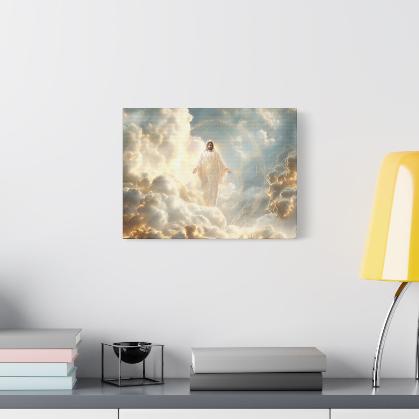 Jesus Light of the World - Canvas and Poster, Jesus Light, Religious Home Decor, Faith-Based Gift, Spiritual Artwork, Christian Wall Decor
