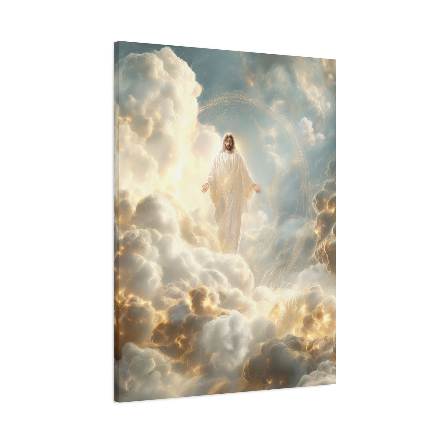 Jesus Light of the World - Canvas and Poster, Jesus Light, Religious Home Decor, Faith-Based Gift, Spiritual Artwork, Christian Wall Decor
