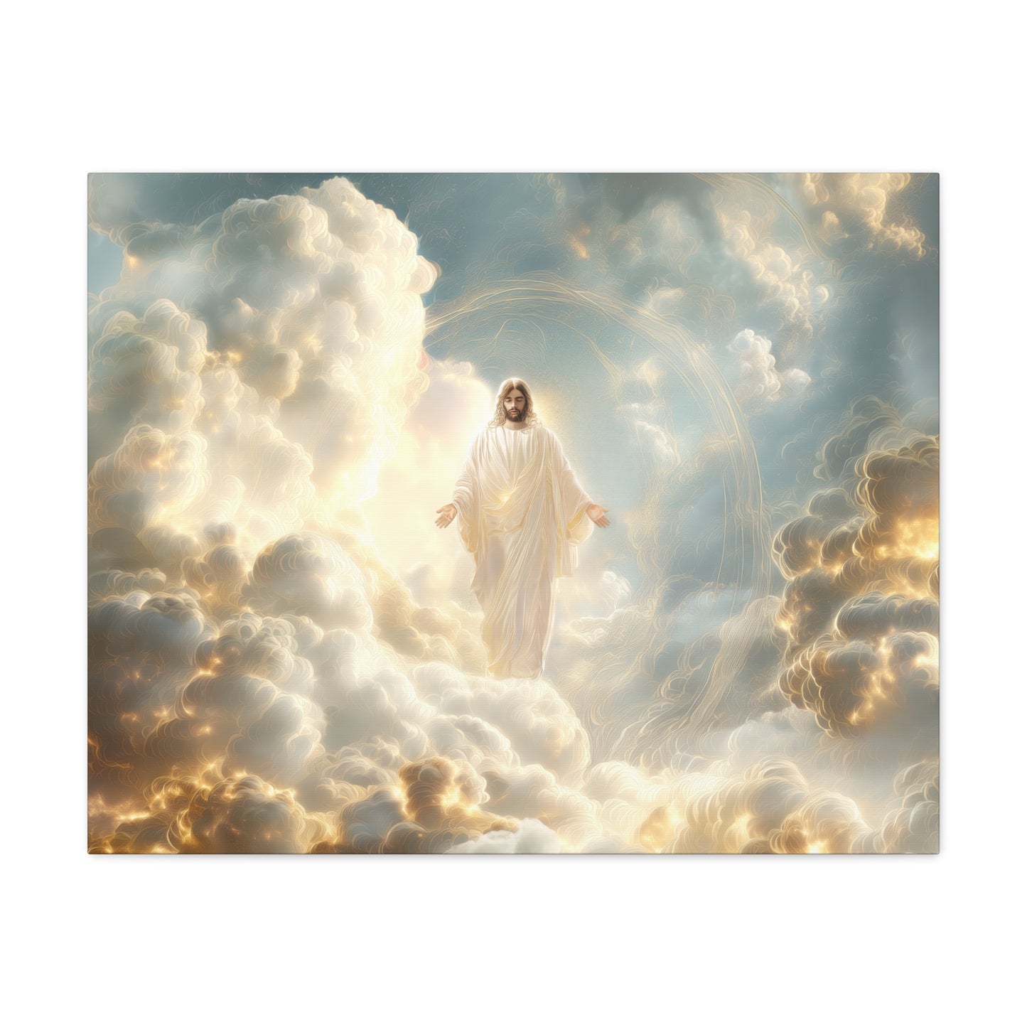 Jesus Light of the World - Canvas and Poster, Jesus Light, Religious Home Decor, Faith-Based Gift, Spiritual Artwork, Christian Wall Decor