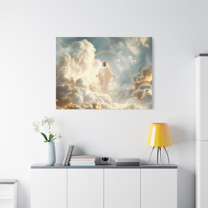 Jesus Light of the World - Canvas and Poster, Jesus Light, Religious Home Decor, Faith-Based Gift, Spiritual Artwork, Christian Wall Decor