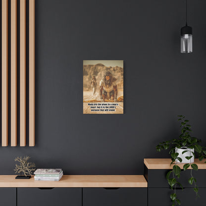 Elijah Canvas Art - Canvas & Poster Print, Bible Quote Wall Decor, Faith-Inspired Home Decor, Gift for Believers, Christian Wall Art