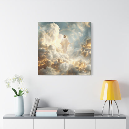 Jesus Light of the World - Canvas and Poster, Jesus Light, Religious Home Decor, Faith-Based Gift, Spiritual Artwork, Christian Wall Decor