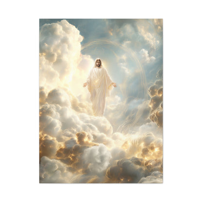 Jesus Light of the World - Canvas and Poster, Jesus Light, Religious Home Decor, Faith-Based Gift, Spiritual Artwork, Christian Wall Decor