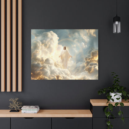 Jesus Light of the World - Canvas and Poster, Jesus Light, Religious Home Decor, Faith-Based Gift, Spiritual Artwork, Christian Wall Decor