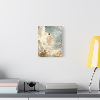Jesus Light of the World - Canvas and Poster, Jesus Light, Religious Home Decor, Faith-Based Gift, Spiritual Artwork, Christian Wall Decor