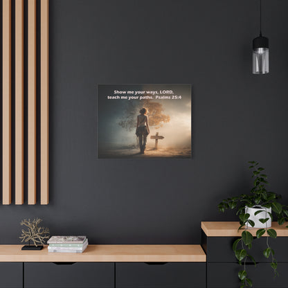Christian Art - Canvas & Poster Prints, God Showing Sign, Spiritual Wall Decor, Bible Verse Home Decoration, Christian Gift, Faith-based Artwork