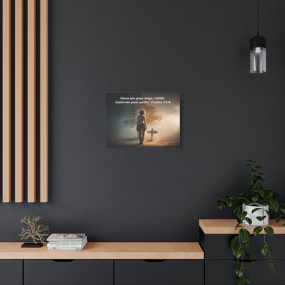 Christian Art - Canvas & Poster Prints, God Showing Sign, Spiritual Wall Decor, Bible Verse Home Decoration, Christian Gift, Faith-based Artwork